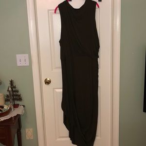 High low side dress